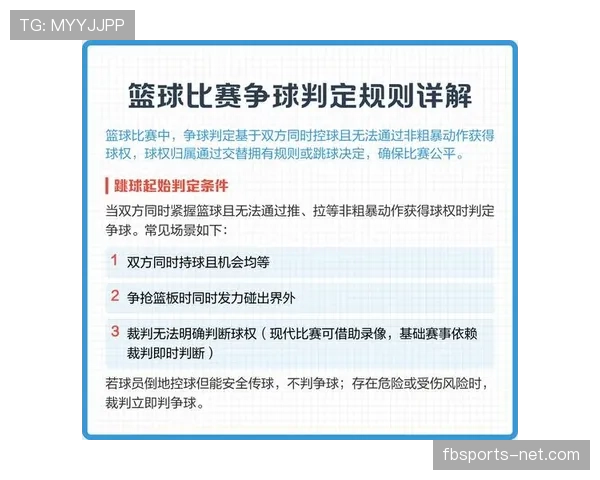 详细解读篮球比赛中争球判定规则的执行标准